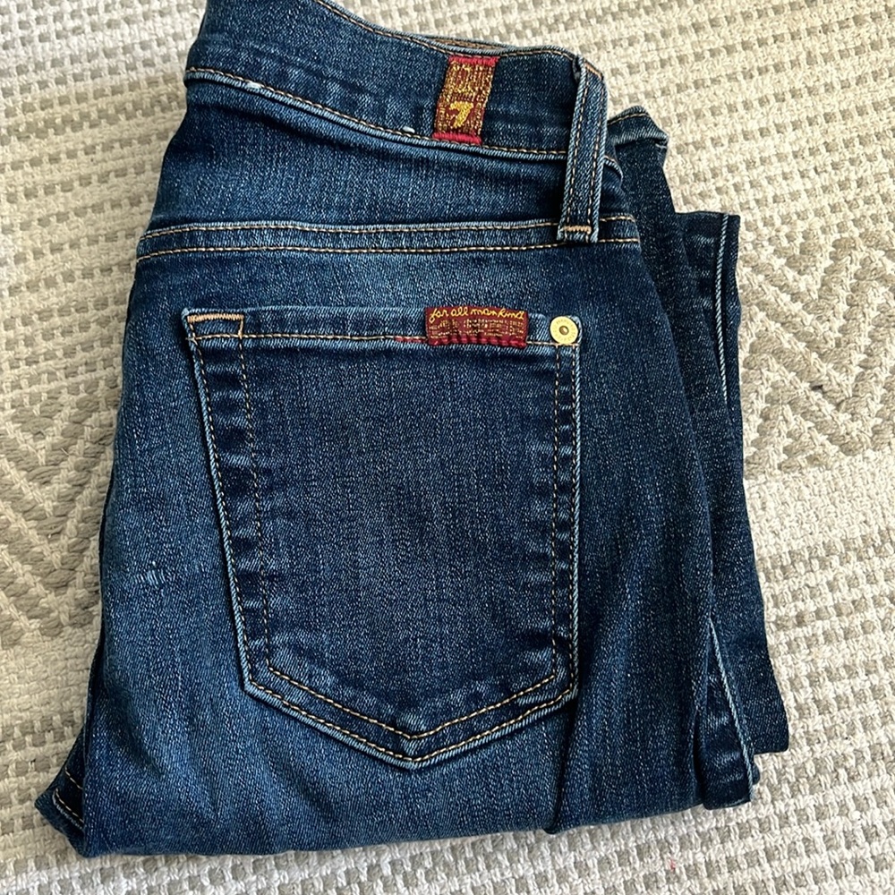 7 for all mankind skinny jeans!